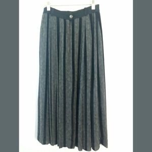 Julius Lang Pleated Midi Skirt